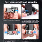 BRDRC Quick Assembly Multi-function Cold Shoe Extension Mount