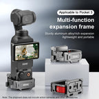 BRDRC Quick Assembly Multi-function Cold Shoe Extension Mount
