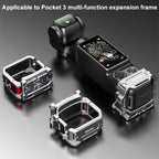 BRDRC Quick Assembly Multi-function Cold Shoe Extension Mount