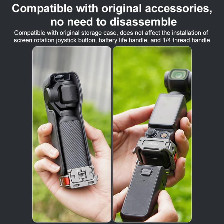 BRDRC Quick Assembly Multi-function Cold Shoe Extension Mount