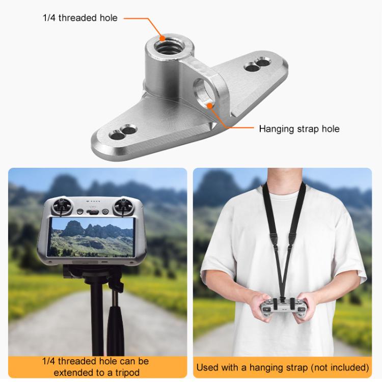 BRDRC Drone Remote Control Adapter Base Bicycle Holder