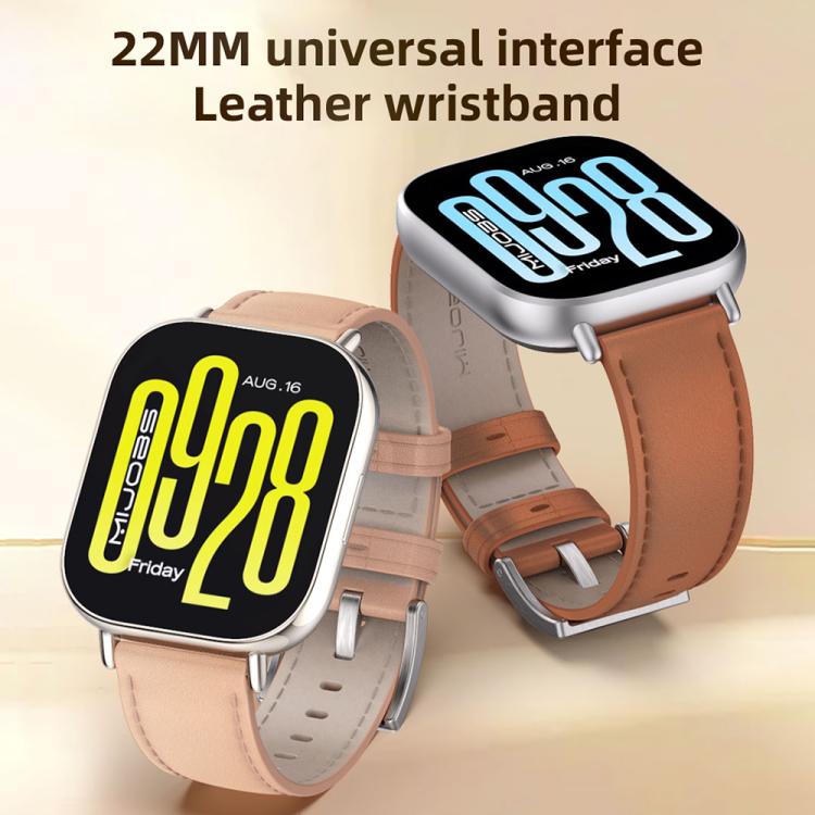 MIJOBS Genuine Leather Watch Band