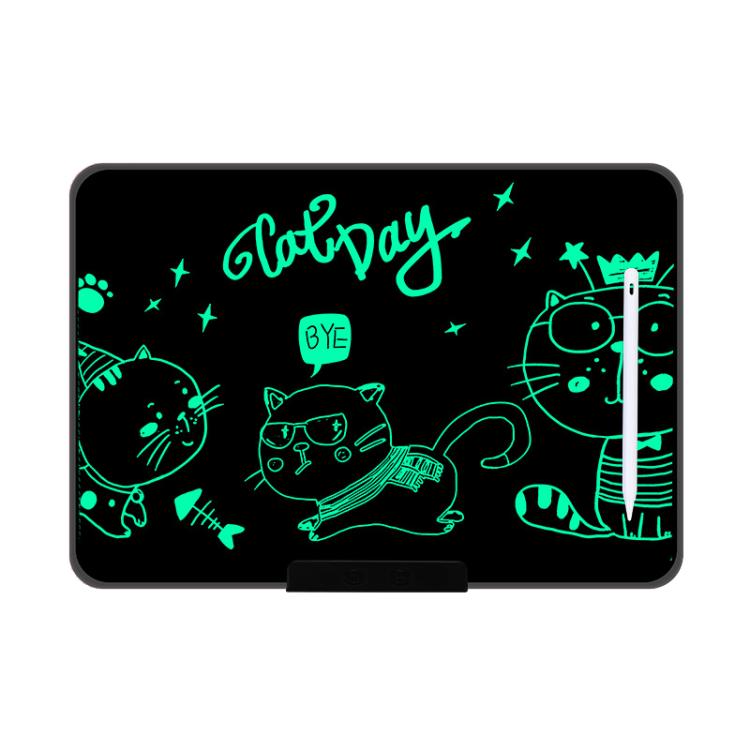 Rechargeable Children Graffiti LCD Drawing Board — 16 inch Black / Color Writing