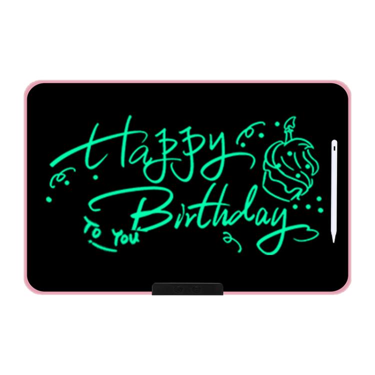 Rechargeable Children Graffiti LCD Drawing Board — 21 inch Pink / Color Writing