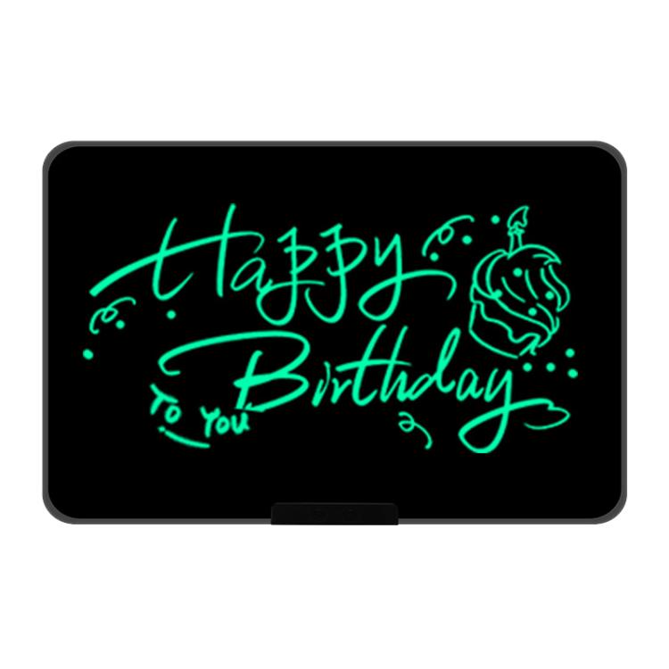 Rechargeable Children Graffiti LCD Drawing Board — 21 inch Black / Color Writing