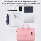 ST08 Handheld Briefcase Carrying Storage Bag with Shoulder Strap — view 12