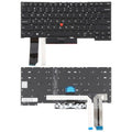 US Version Backlit Laptop Keyboard with Pointing for Lenovo Thinkpad E480 E485 E490 E495 E490S L380 L480 L390 L490 R480 R490 T480S T490 T495 01YP360