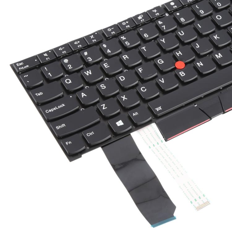 US Version Backlit Laptop Keyboard with Pointing for Lenovo Thinkpad E480 E485 E490 E495 E490S L380 L480 L390 L490 R480 R490 T480S T490 T495 01YP360