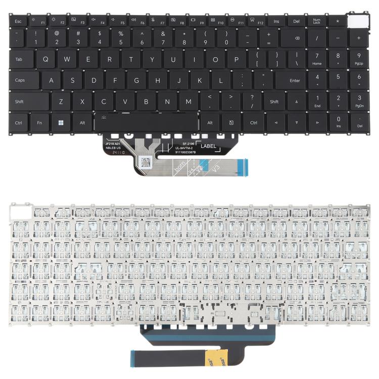 US Version Laptop Keyboard for Honor MagicBook X16 2022 PRO BRN-F56 G561 H76 G56 F561