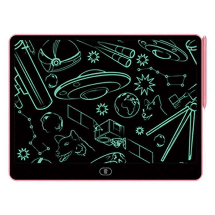 Children LCD Writing Tablet Color Screen Drawing Board — 16 inch White
