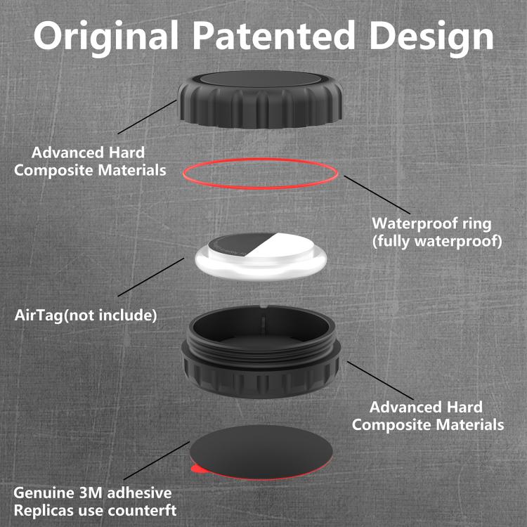 PC Adhesive Waterproof Protective Case
