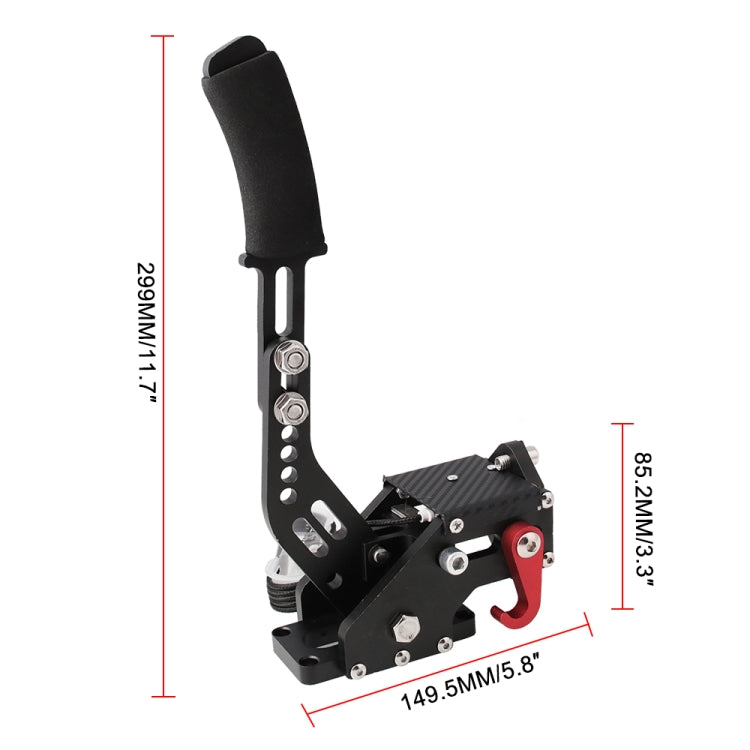 Car Universal USB Horizontal Drift Rally Racing Handbrake Lever Professional Gaming Peripherals for Racing Games G25/27/29 T500