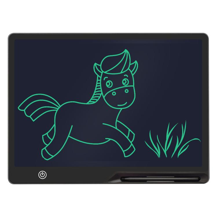 16 inch Rechargeable Children Drawing Board LCD Writing Tablet — Pink / Green Writing