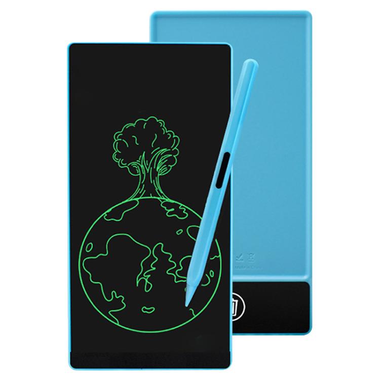 Simple Full Screen LCD Drawing Board Writing Tablet — 6.5+6.0 inch Black / Color Writing