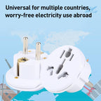 WN-18 German EU Plug Global Travel Adapter Socket — view 6