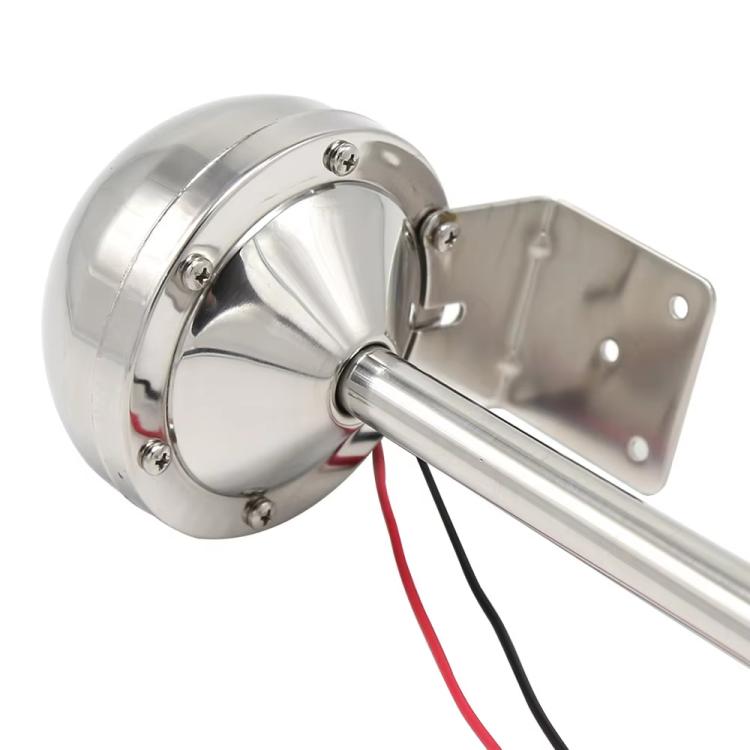 12V 125dB Car / Truck / Boat Stainless Steel Electric Horn with Mounting Bracket