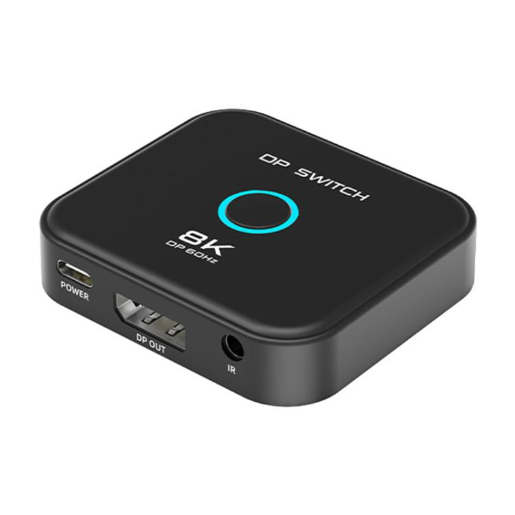 FJGEAR FJ-8K201DP 8K 60Hz DP One-way Switch, FJ-8K201DP, FJ-8K201DP, FJ-8K201DP — FJ-8K201DP, EU Plug