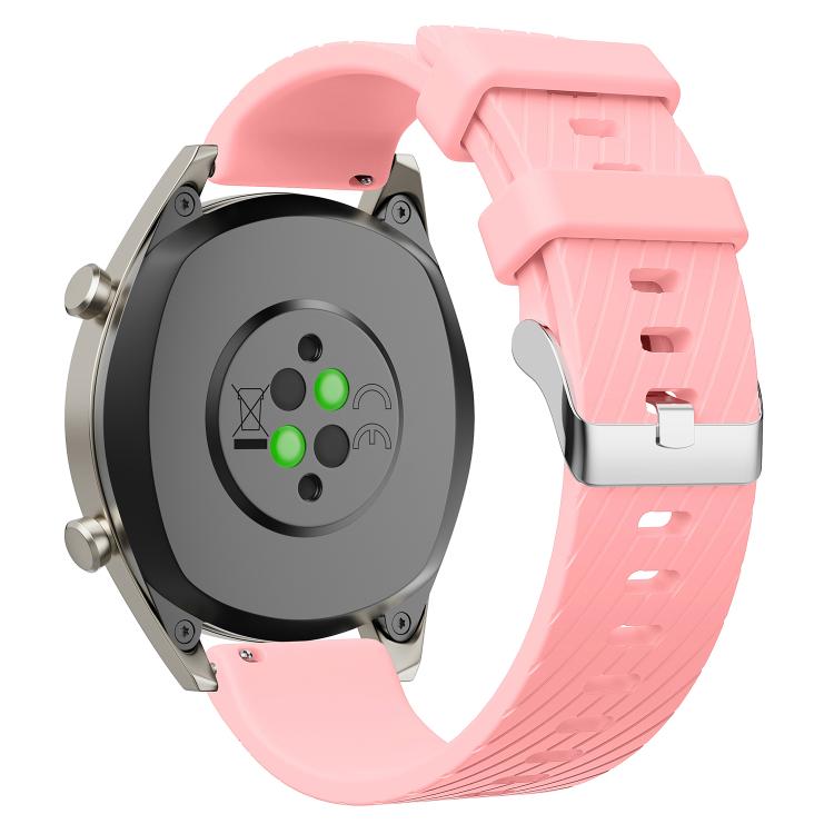 Twill Silicone Watch Band — Orange