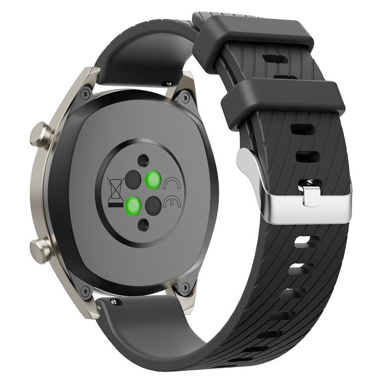 Twill Silicone Watch Band — Pink