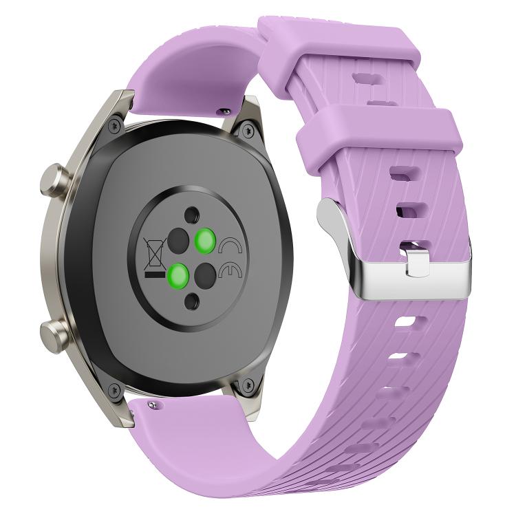 Twill Silicone Watch Band — Champagne Apricot