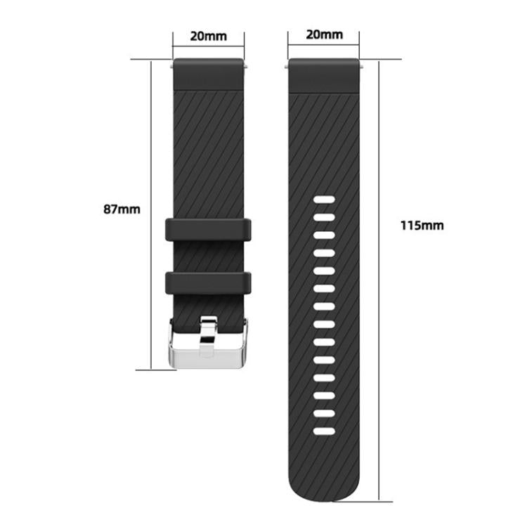 Twill Silicone Watch Band