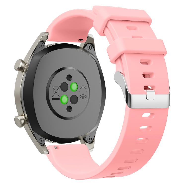 Glossy Silicone Watch Band — Orange