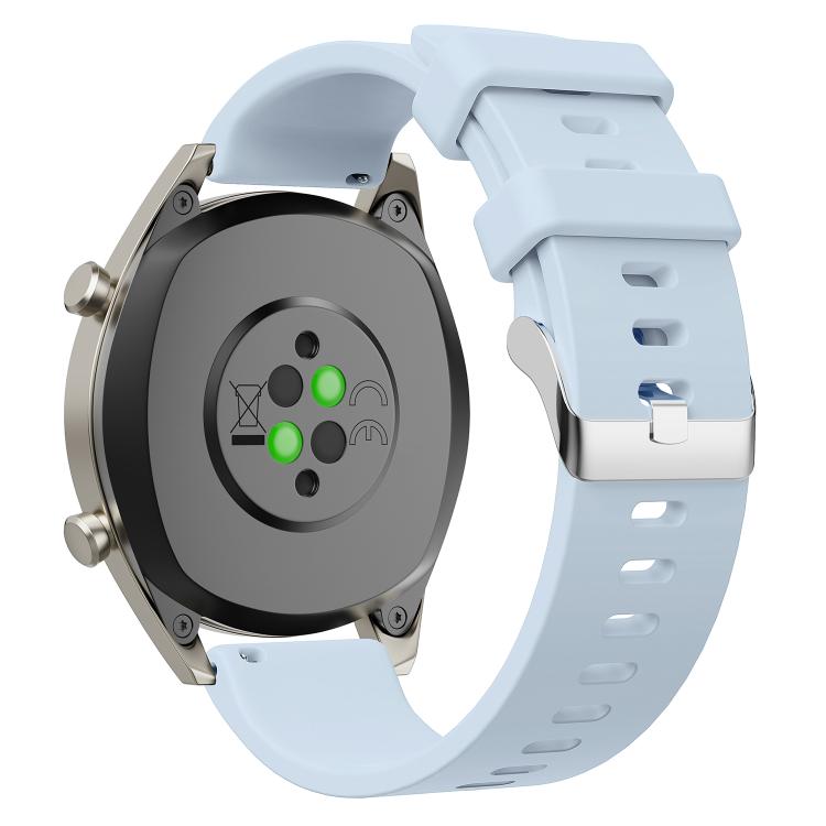 Glossy Silicone Watch Band — Beige
