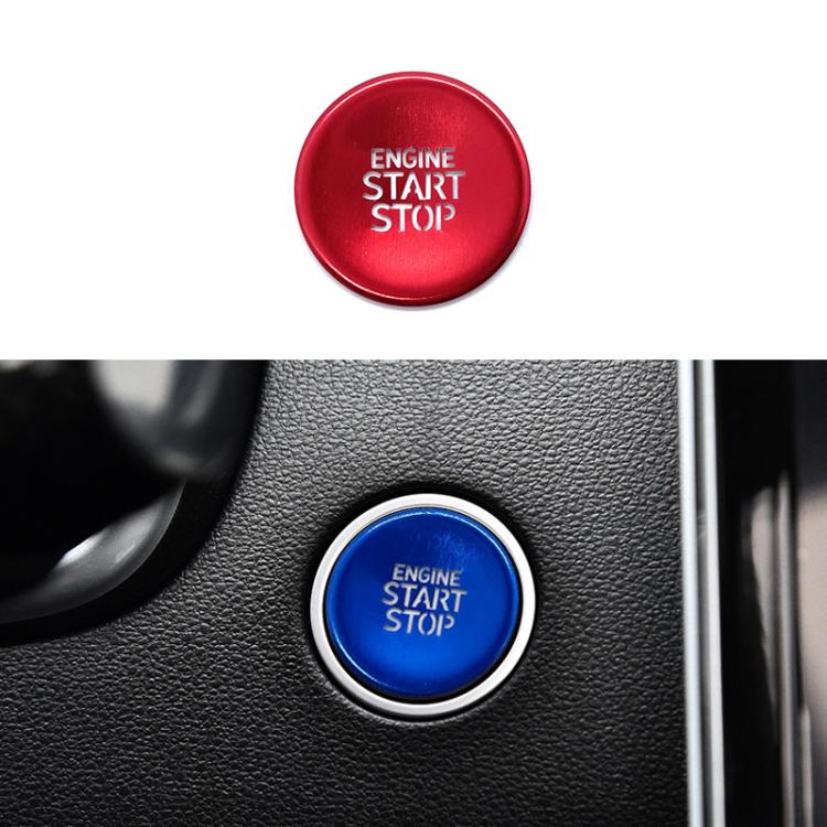 One-key Start Engine Key Ignition Switch Button Protective Cover