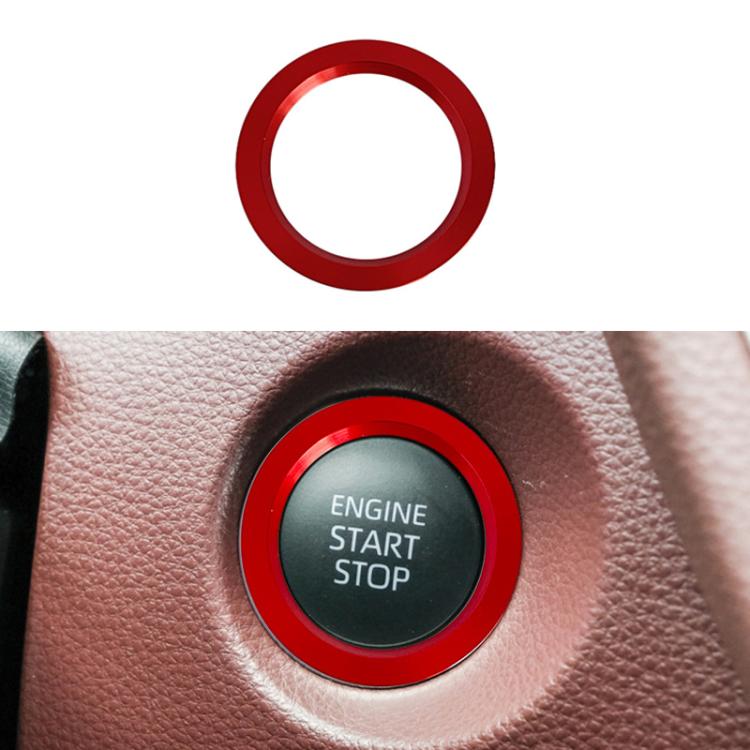 For Toyota Corolla Cross / Yaris Car One-key Start Engine Key Ignition Switch Decorative Ring Cover — view 10