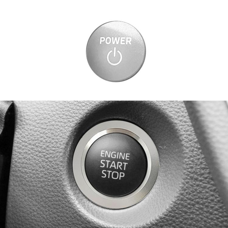 For Toyota Corolla Cross / Yaris Car One-key Start Engine Key Ignition Switch Decorative Ring Cover — view 11