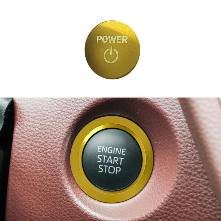 For Toyota Corolla Cross / Yaris Car One-key Start Engine Key Ignition Switch Decorative Ring Cover — view 12
