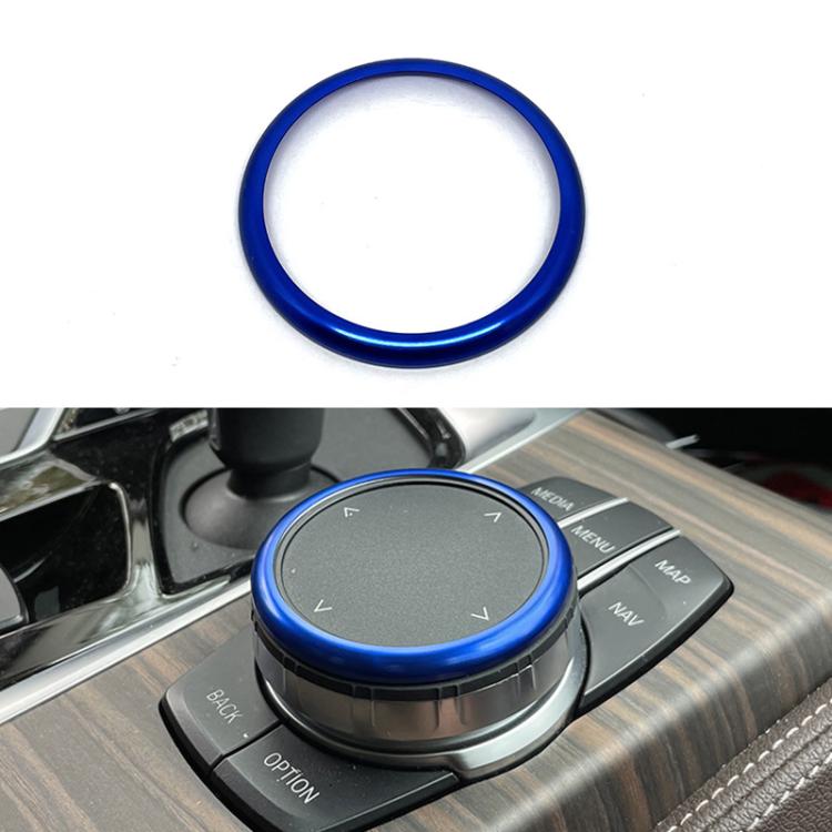 Car Multimedia Knob Decorative Ring Cover — For BMW 2 / 3 / 4 / 5 / 6 / 7 Series