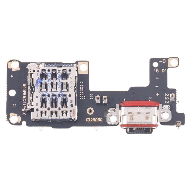 Charging Port Board With SIM Card Holder Socket, Not Supporting Fast Charging