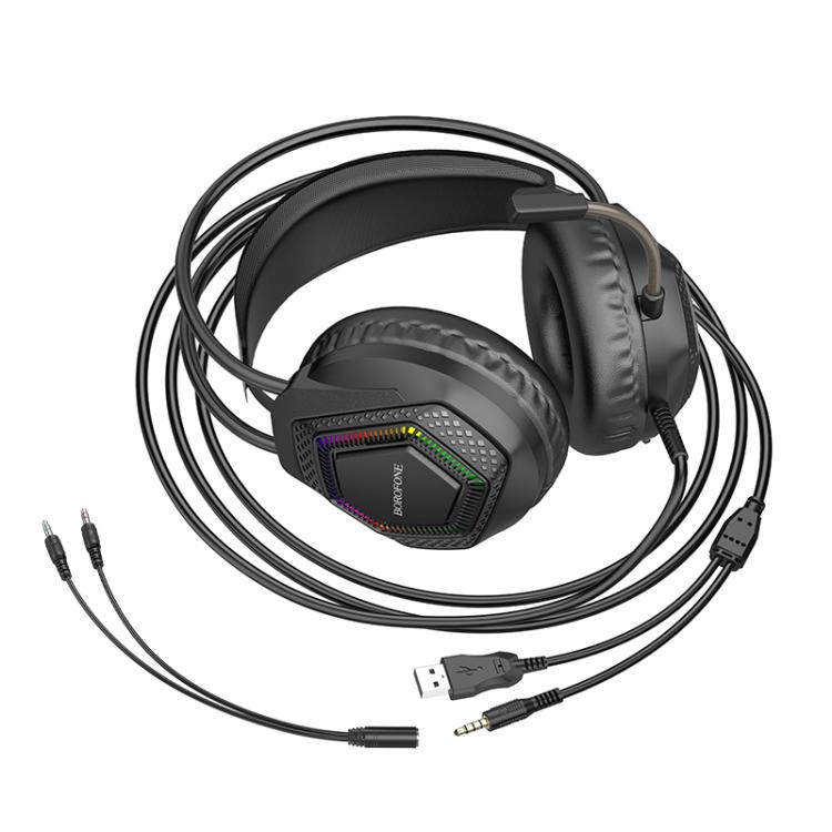 Borofone BO105 Thunder Wired Head-mounted Gaming Headphones