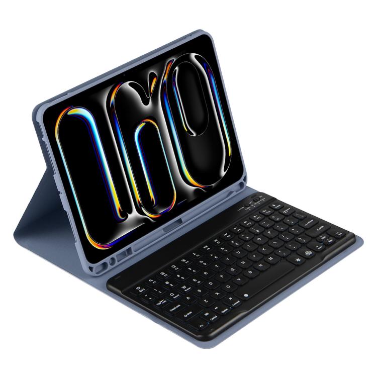 Colorful Backlight Bluetooth Keyboard Leather Tablet Case
