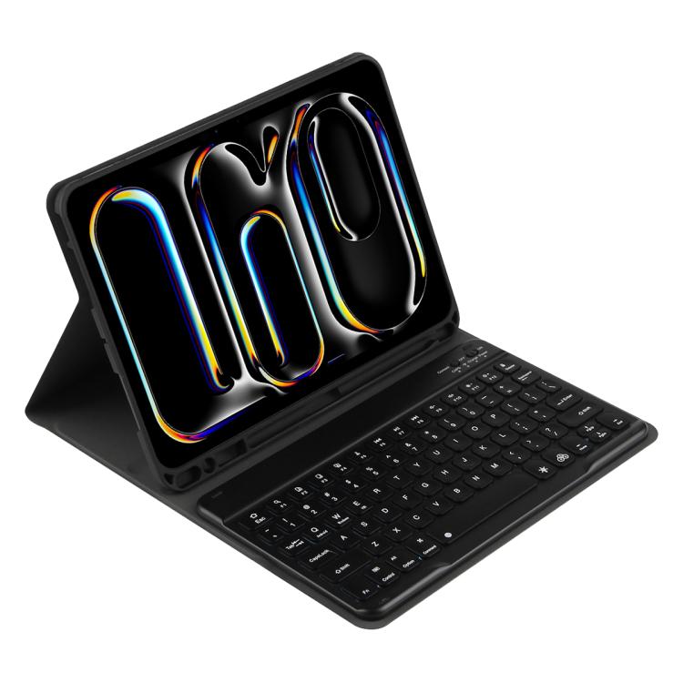 Colorful Backlight Bluetooth Keyboard Leather Tablet Case