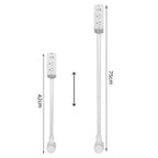 US Plug Power Outlet Extender Power Socket Extension Tool With USB / Type-C Fast Charging, 2 AC + USB, US Plug — view 6
