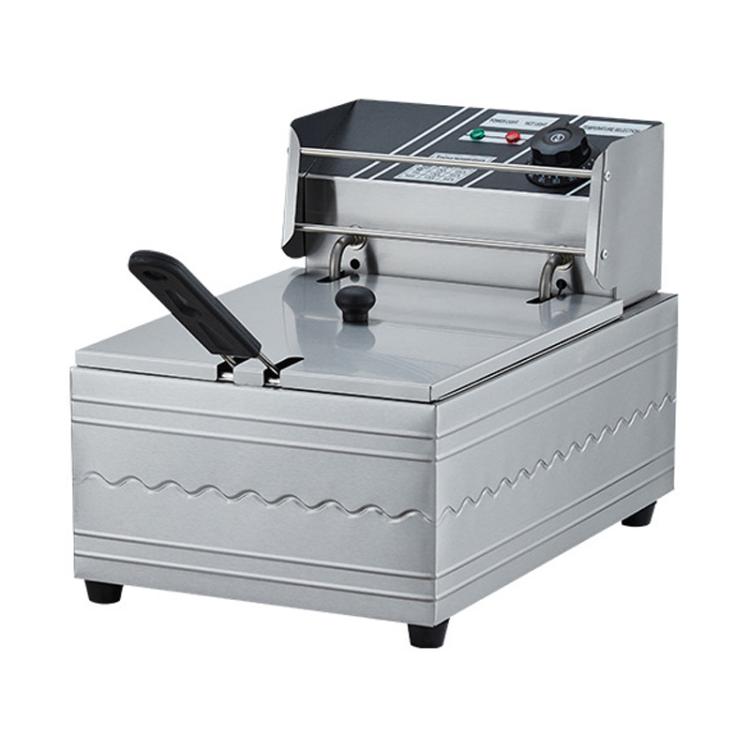 Multifunctional Commercial Stainless Steel Thick Electric Fryer Electric Boiler — Fryer Machine Head