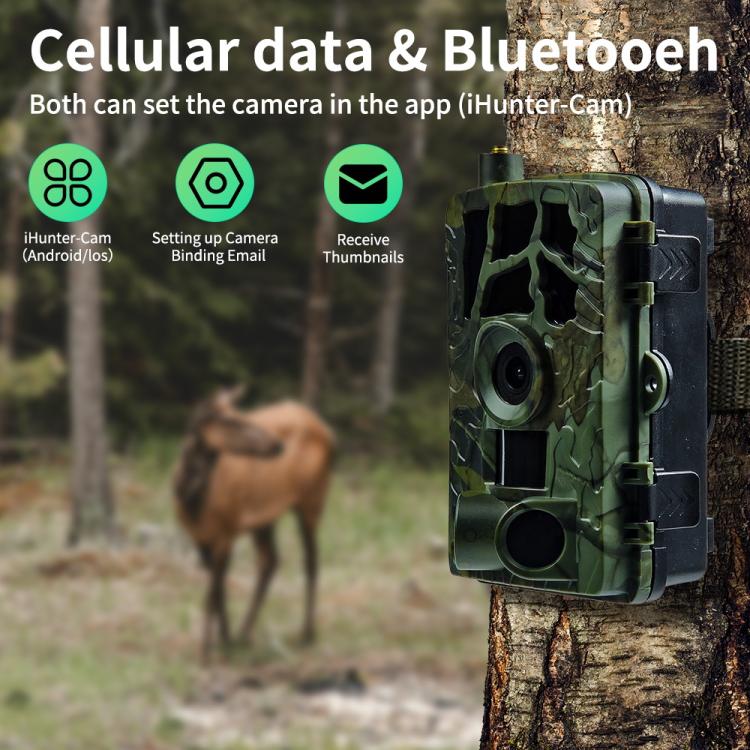 PR804G 4G EU Version 1080P HD Night Vision Infrared Hunting Camera