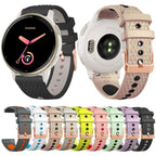 Fish Scale Texture Two Color Silicone Watch Band