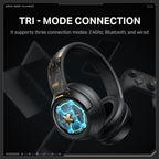 ONIKUMA GT802 Bluetooth 2.4G Wired E-sports Game Headset