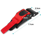 SOMAN QB12 Motorcycle Helmet Buckle Universal Quick Release Plastic Clip