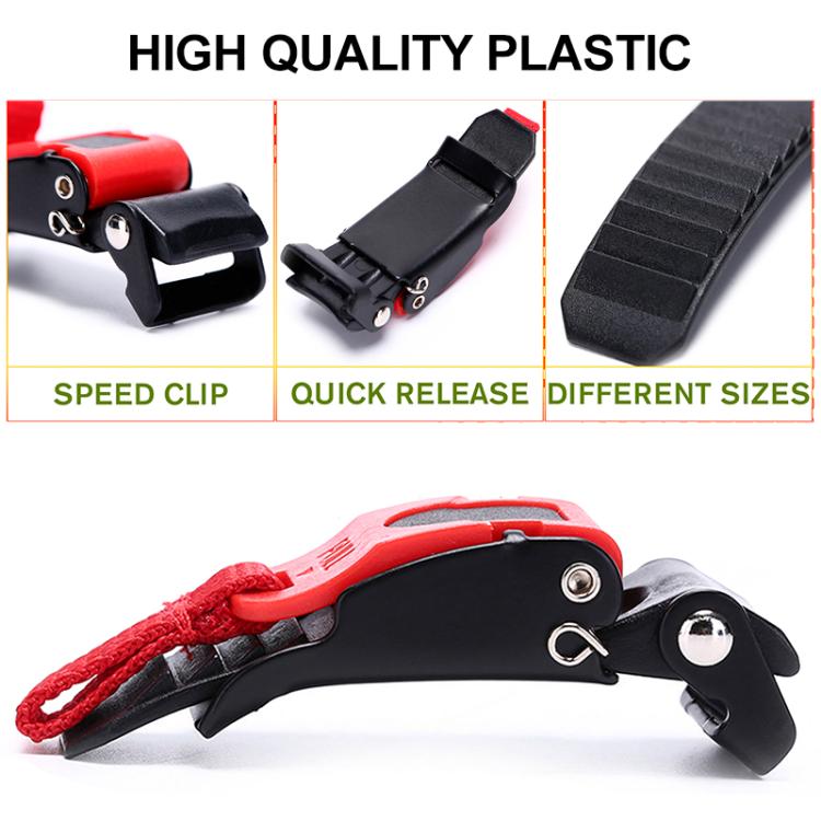 SOMAN QB12 Motorcycle Helmet Buckle Universal Quick Release Plastic Clip