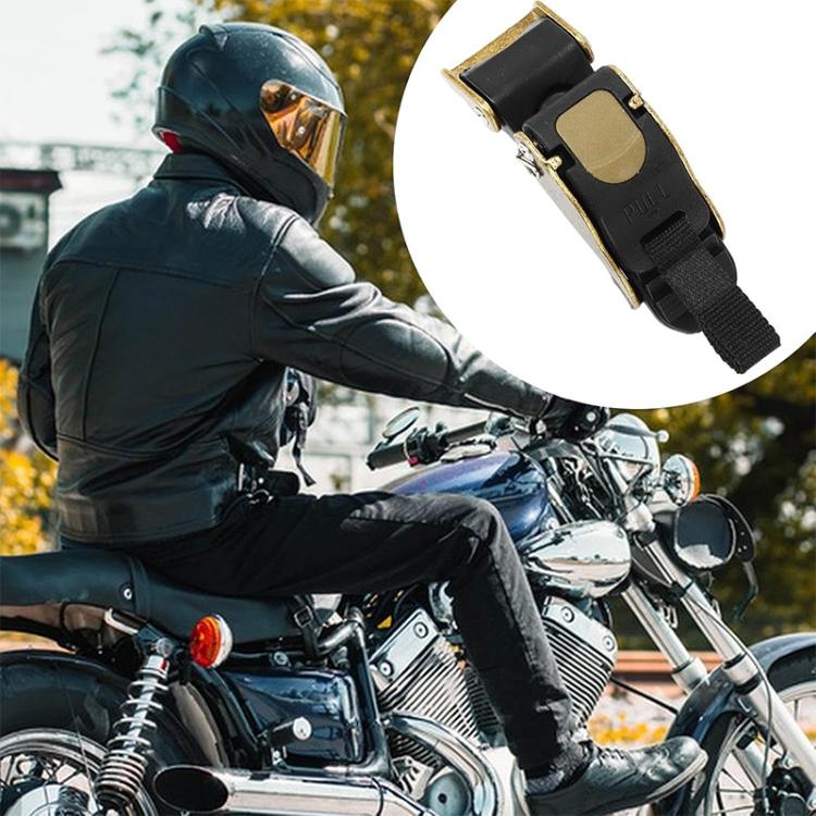 SOMAN QB11 Motorcycle Helmet Buckle Universal Quick Release Clip Copper Plated Buckle