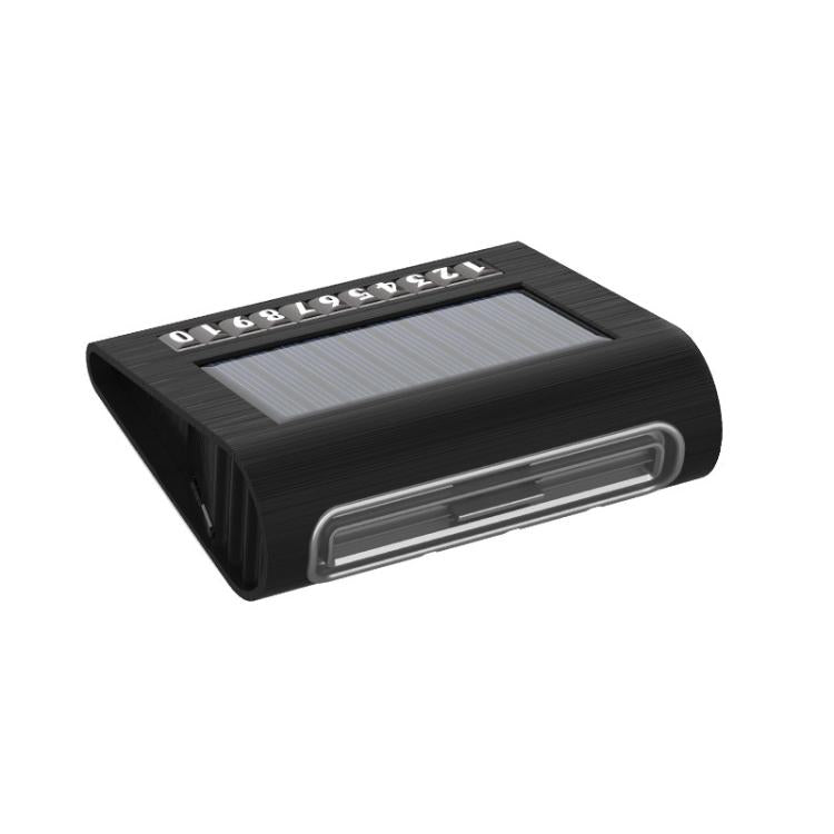 Solar Energy Car Air Purifier with Number Plate