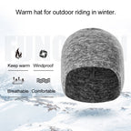 RB-A Outdoor Cycling Thicken Windproof Coldproof Fleece Warm Hat — view 5