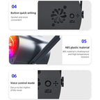 3-in-1 RGB Laser Light LED Stage Voice Control Magic Ball Lamp — view 6