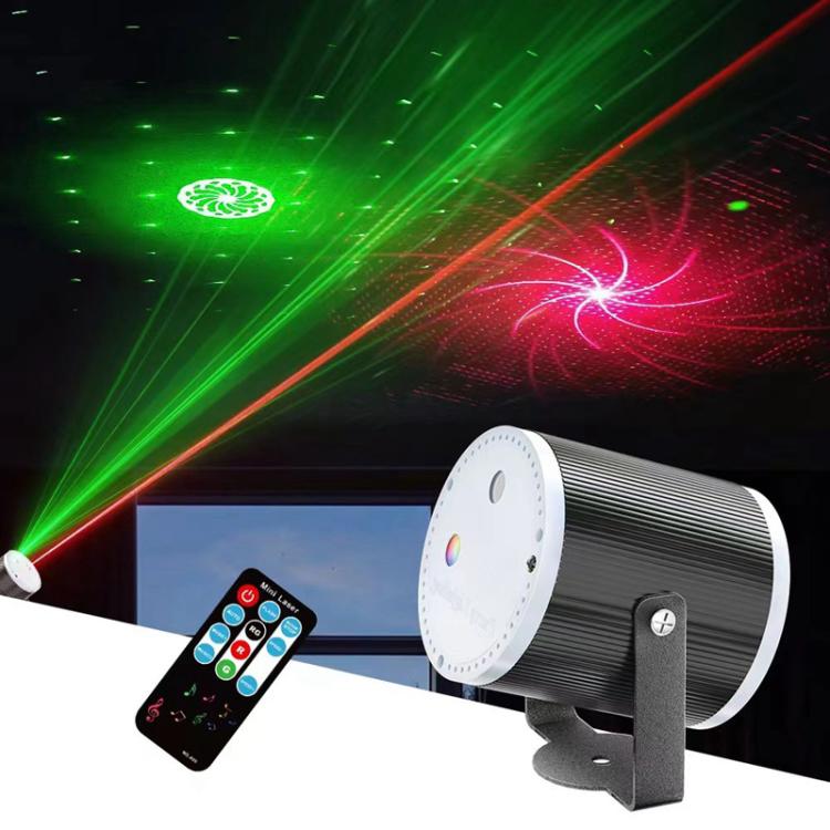 Mini Cylindrical Laser Light LED Stage Starry Projection Lamp — view 9
