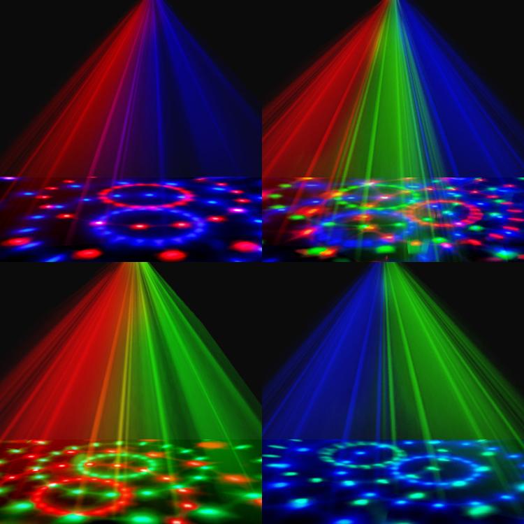 Stripe Magic Ball Light LED RGB Rotating Stage Lamp — view 6