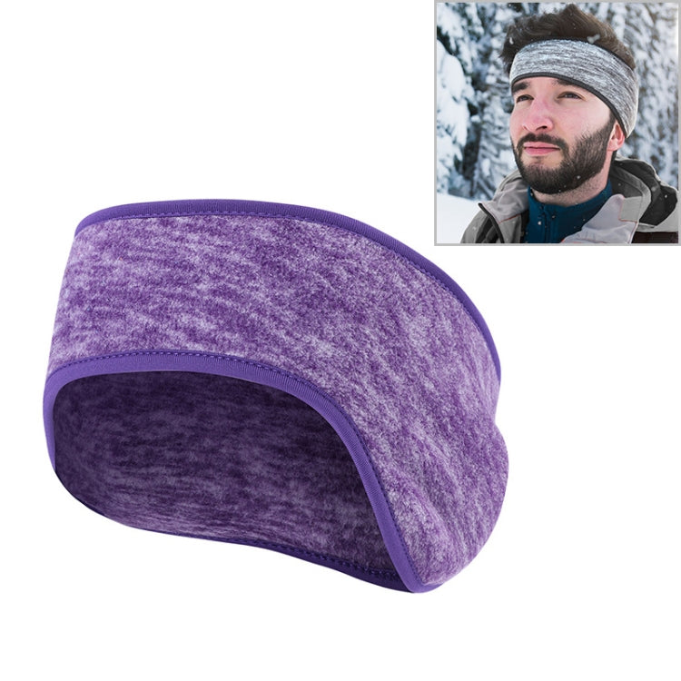JE-B Winter Riding Turban Sports Warm Ear Protection Headband — Rose Red